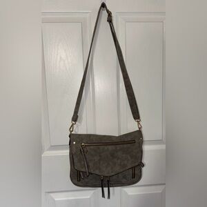 VR NYC (Target) faux suede crossbody bag